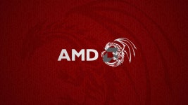 Download Amd Dragon Red Illustration Wallpaper | Wallpapers.com