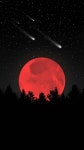 Download Blood Red Moon Amazing Phone Wallpaper | Wallpapers.com