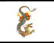 Download Colorful Art Japanese Dragon PC Wallpaper | Wallpapers.com