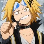 Download Denki Kaminari - The electrifying hero from My Hero Academia Wallpaper | Wallpapers.com