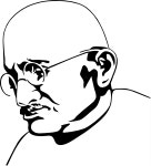 [100+] Mahatma Gandhi Png Images | Wallpapers.com