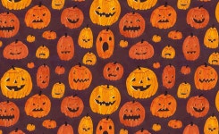 Download Jack-o-lantern ready for Halloween Wallpaper | Wallpapers.com
