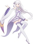 [100+] Re Zero Emilia Wallpapers | Wallpapers.com