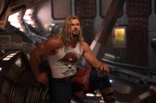Download Thor Love And Thunder Muscular Thor Wallpaper | Wallpapers.com