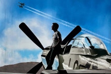 Download Take to the skies as Maverick in Top Gun. | Wallpapers.com