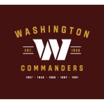 Download Washington Commanders Word Mark Wallpaper | Wallpapers.com