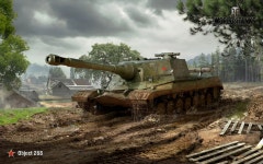 Download World Of Tanks Object 268 Wallpaper | Wallpapers.com