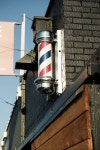 Download Barber Pole Hanging Wallpaper | Wallpapers.com