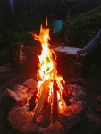 Download Camping 4k Fire Wallpaper | Wallpapers.com