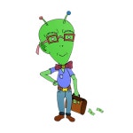 [500+] Alien PNG | Wallpapers.com [500+] Alien PNG