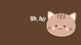 Download Cute Cat Pc Wallpaper Design Idea Wallpaper | Wallpapers.com
