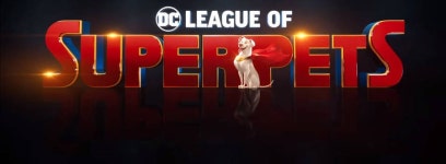Download Dc League Of Super Pets Logo With Krypto Wallpaper | Wallpapers.com