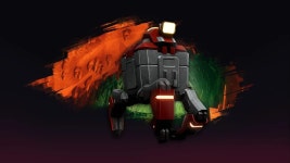 Download Deep Rock Galactic M U L E Robot Wallpaper | Wallpapers.com