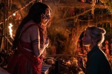 Download Jungle Cruise Trader Sam And Lily Wallpaper | Wallpapers.com