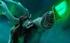 Download Mighty Kai - The Supreme Villain from Kung Fu Panda 3 Wallpaper | Wallpapers.com