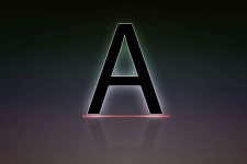 Download Letter A Shadow Wallpaper | Wallpapers.com