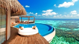 Download Maldives Hotel Suite Wallpaper | Wallpapers.com