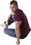 [100+] Sitting Man Png Images | page 2 | Wallpapers.com [100+] Sitting Man Png Images | Wallpapers.com
