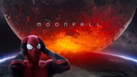 Download Moonfall Parody Spiderman Wallpaper | Wallpapers.com