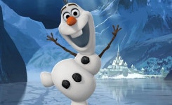 Download Olaf In Arendelle Wallpaper | Wallpapers.com