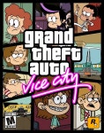 Download The Loud House GTA Vice City Wallpaper | Wallpapers.com