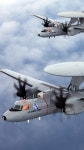 Wallpaper E-2 Hawkeye, Northrop Grumman, tactical airborne, early warning, USA Army, United States Navy, Military #8026