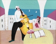 즐거운하루 인테리어 유화 거실그림 액자 3호/고급- 이랜드몰