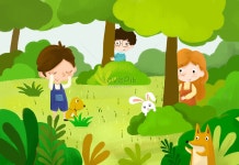 숨바꼭질 일러스트 무료 다운로드 - Lovepik 숨바꼭질
