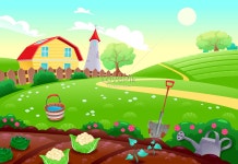 멜론 농장 배경 이미지, 멜론 농장 HD 배너 배경 무료 다운로드 - Lovepik