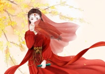 고대 스타일 서부 빨간 소녀 일러스트 무료 다운로드 - Lovepik 고대 스타일 서부 빨간 소녀