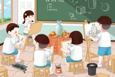 미술 교실에 여전히 그리는 학생들 일러스트 무료 다운로드 - Lovepik 미술 교실에 여전히 그리는 학생들