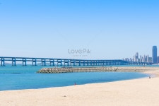 대련 성해 대교 사진 무료 다운로드 - Lovepik 대련 성해 대교