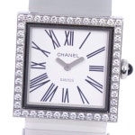 アイテム アナログ表示シャネル 白 腕時計の通販 by 質にしきのs shop｜ラクマ マドモアゼル H0830 クオーツ レディース マドモアゼ