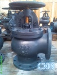 JIS cast iron 5K angle valves F7306 | tradekorea