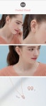 [제이에스티나]Mariebel 14K 귀걸이 (JJMBED0BS791R4000) [W CONCEPT]