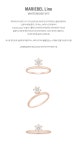 [제이에스티나]WHITEMOND 14K 반지 (JJMBRQ1BF539R4120) [W CONCEPT]