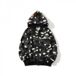 베이프 BAPE 시티 카모 샤크 와이드 풀집 더블 후디 블랙 - 위핑 베이프 BAPE 시티 카모 샤크 와이드 풀집 더블 후디 블랙