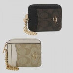 Coach 코치 짚 카드 케이스 4컬러 ZIP CARD CASE C0058 - 위핑 Coach 코치  짚 카드 케이스 4컬러 ZIP CARD CASE C0058