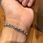페이퍼 빈티지 실버체인 은팔찌 커플 생일선물 남자 여자 925실버 순은 - 위핑 페이퍼 빈티지 실버체인 은팔찌 커플 생일선물 남자 여자... 