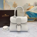 델보 브리앙 미니 풀 스트라스 숄더토트백 - 위핑 델보 브리앙 미니 풀 스트라스 숄더토트백