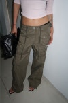 위위미유 KRISPY CARGO COTTON PANTS / 크리스피 카고 코튼 팬츠