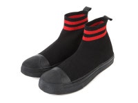 닐바렛 SKATER BOOT레드라이닝 삭스 하이탑스니커즈 (블랙)18SS - BCT251 G9049 1076