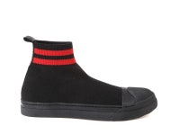 닐바렛 SKATER BOOT레드라이닝 삭스 하이탑스니커즈 (블랙)18SS - BCT251 G9049 1076
