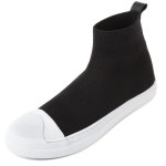 닐바렛 SKATER BOOT 삭스 하이탑스니커즈 (블랙+화이트)BCT251 G9049 524