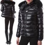 몽클레어 BADYFUR 로고패치 구스다운 폭스퍼 패딩점퍼 (블랙)4631425 C0061 999