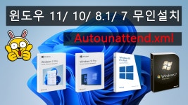 윈도우 포럼 - 강좌 / 팁 / 테크 - [실사] 윈도우 7/8.1/10/11 전체 무인설치 강좌 / 팁 / 테크 - [실사] 윈도우 7/8.1/10/11 전체 무인설치