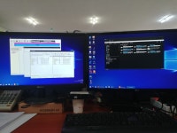 윈도우 포럼 - 스크린 샷 - PE에서 멀티 모니터를 사용 스크린 샷 - PE에서 멀티 모니터를 사용