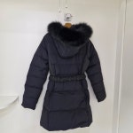 [행복한백화점][팜스프링스]중롱기장 앞플라켓안사시 다운점퍼 SWDL 244655