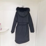 [행복한백화점][팜스프링스]중롱기장 앞플라켓안사시 다운점퍼 SWDL 244655