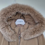 [행복한백화점][팜스프링스]중롱기장 앞플라켓안사시 다운점퍼 SWDL 244655